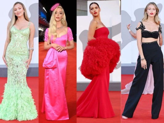 ¡Las celebridades continúan sorprendiéndonos con sus atuendos en Venecia! Aquí te dejamos la tercera parte de los mejores looks del Festival de Cine.<br/>