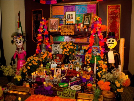 Inauguración de 'Altar de muertos' Hotel Marriott en Tegucigalpa