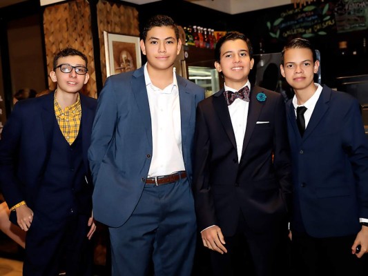 Carlo Handal, Oscar Alcerro, Humberto Rodriguez y Diego Lupiac