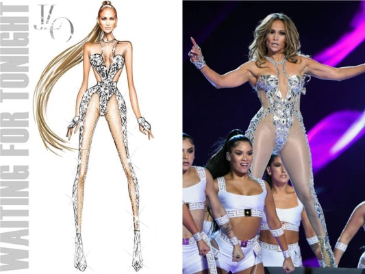 Los looks por Shakira y Jennifer Lopez en el Super Bowl LIV