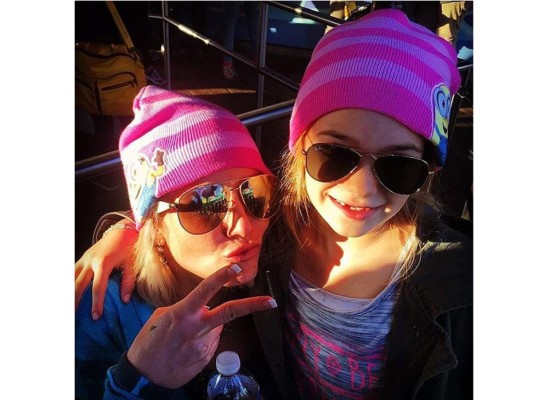 Britney Spears junto a su sobrina Maddie
