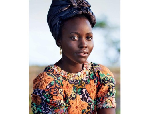 Lupita Nyong'o la reina de los turbantes