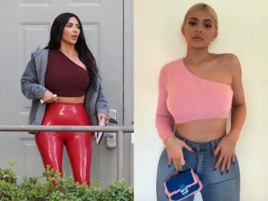 Los looks similares de Kylie Jenner y Kim Kardashian