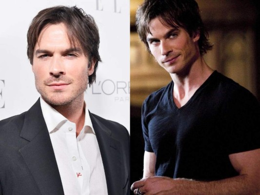 Ian Somerhalder<br/>Él tenía 31 años cuando comenzó a hacer el papel de Damon Salvatore en The Vampire Diaries. Tenía 38 cuando la serie terminó y seguía interpretando al adolescente de 17 años.
