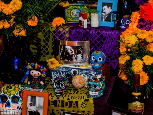 Inauguración de 'Altar de muertos' Hotel Marriott en Tegucigalpa