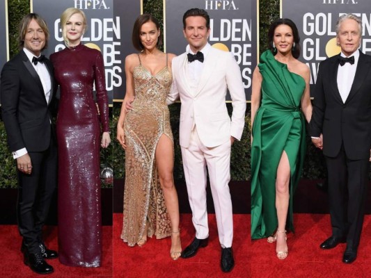 Las parejas favoritas en los Golden Globes