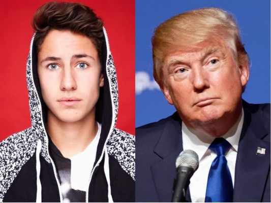 Juanpa Zurita reta al presidente Donald Trump