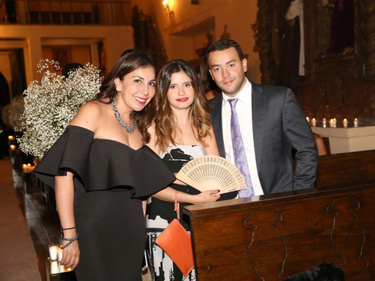 Ceremonia religiosa de Jennifer Andara y Alexandros Dicoulis