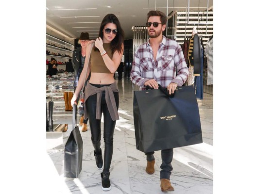 Kendall Jenner y Scott Disick.