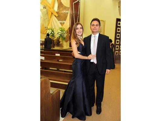 Roberto Facussé y Sophie Andonie unen sus vidas en matrimonio&nbsp;&nbsp;