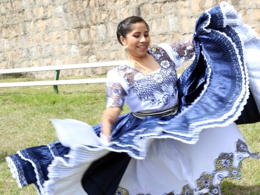 Exhibición de caballos peruanos de paso en Tegucigalpa