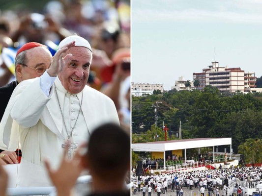 En imágenes, la visita del papa Francisco a Cuba