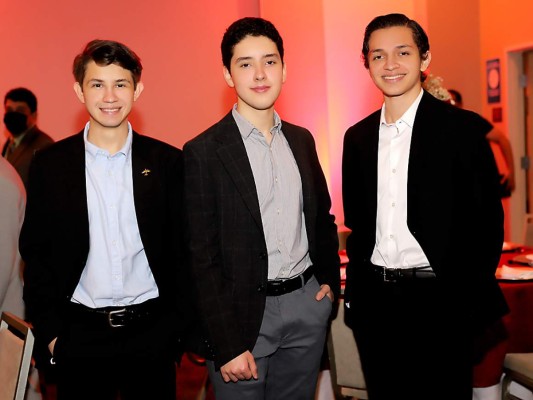 Julio Zepeda, Jorge Bonilla y Daniel Canizales