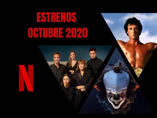 NETFLIX: ESTRENOS PARA OCTUBRE 2020