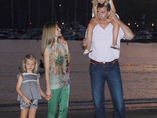 La infanta Sofía cumple 7 años