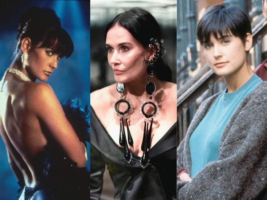 ¡La evolución de Demi Moore a través de los años!