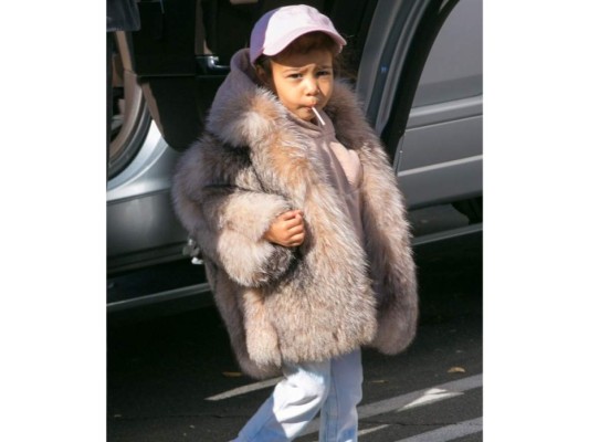 Además, están a la moda. North West, a la edad de un año, ya caminaba por las calles de Los Ángeles con un abrigo de piel de 10 mil dólares.