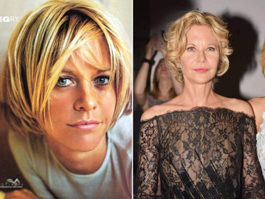 Meg Ryan. A sus 53 años, ya no queda nada de ese rostro fresco y juvenil.<br/>Siguiendo los pasos de muchas otras estrellas que le temen al paso del tiempo, Ryan se sometió a diversas cirugías que prácticamente le deformaron el rostro.<br/>