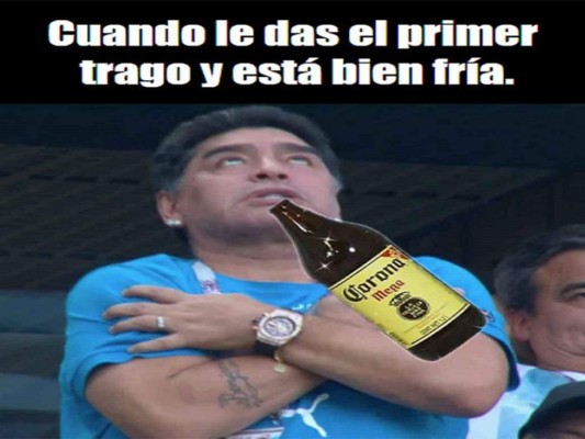 Los mejores memes de Maradona tras el partido de Argentina contra Nigeria