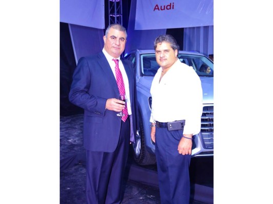 El cóctel del lanzamiento del Audi Q7