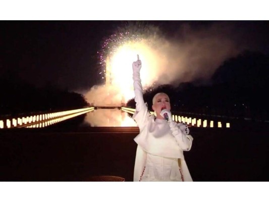 ¡Así fue la presentación de Katy Perry en Celebrating America!