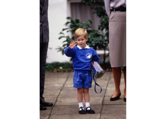 El Príncipe Harry de pequeño a la actualidad