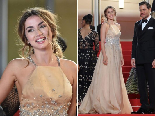 Ana de Armas en un diseño joya con su espalda al descubierto