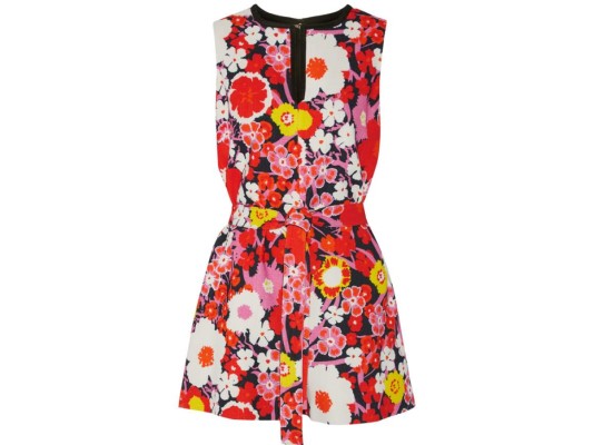 Playsuit estampado by Victoria Beckham