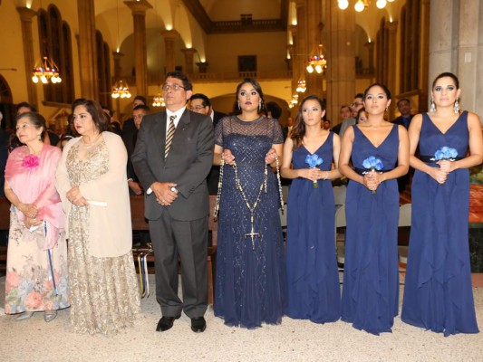 Boda eclesiástica de Catalina López y Mario Boquín