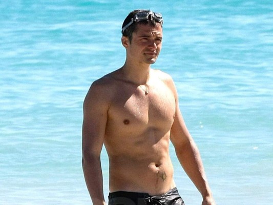 Orlando Bloom al desnudo