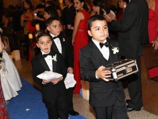 Boda eclesiástica de Catalina López y Mario Boquín