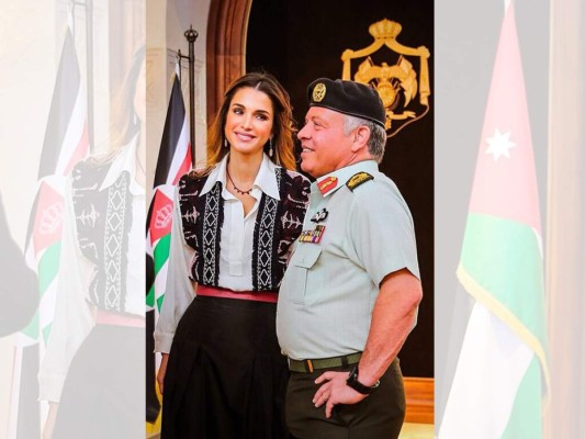 Rania Jordania celebra 22 años de matrimonio