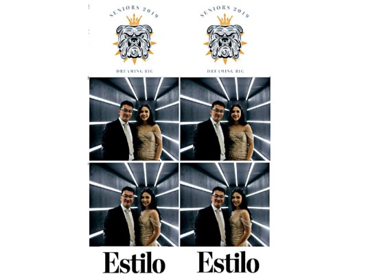 Estilo Photobooth en la prom 2019 de la EIS