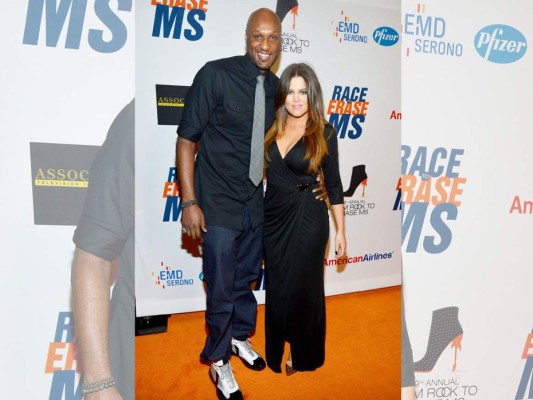 Khloé Kardashian y Lamar Odom, su amor en imágenes
