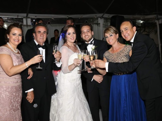 Boda de José Alberto Scott y Ana Cristina Turcios