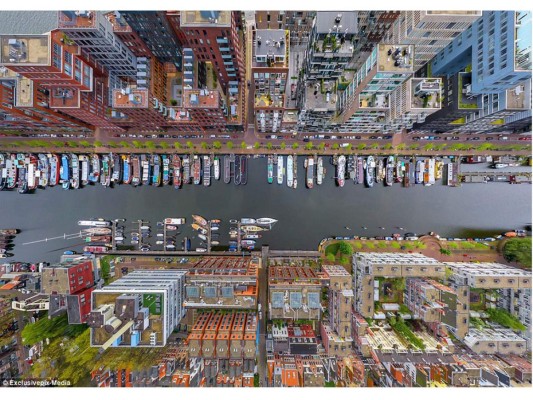 Grandes ciudades vistas desde el cielo