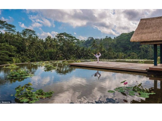 Los Obama de vacaciones en Indonesia