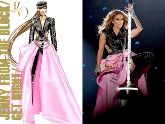 Los looks por Shakira y Jennifer Lopez en el Super Bowl LIV