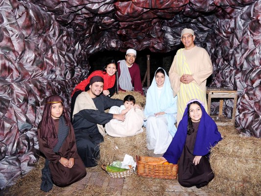 La comunidad Franciscana celebra la Navidad