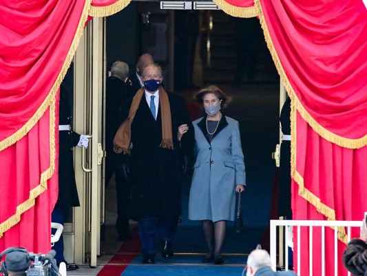 El ex presidente George W. Bush y Laura Bush Foto Getty Images/AFP