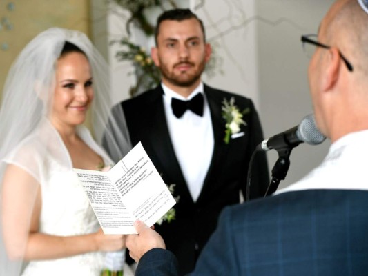 La boda de Francisco Bueso y Karina Schwartzman