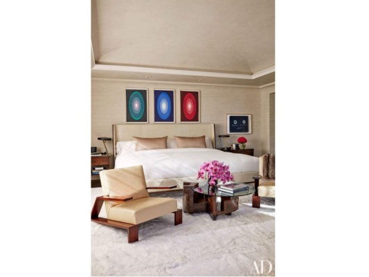 La moderna habitación de Kourtney Kardashian