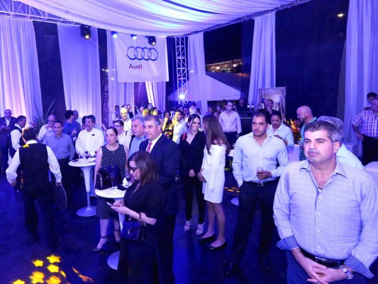 El cóctel del lanzamiento del Audi Q7