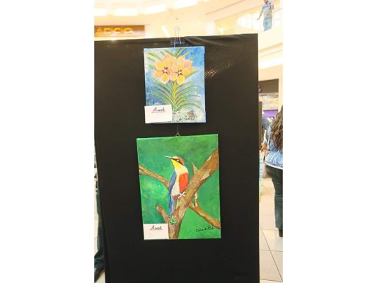 Exposición artística y pintura en vivo en Mall Multiplaza   