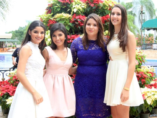 Andrea Prieto, Valeria Bueso, Paula Goldstein y Cristina Núñez. Foto: Alex Muñoz