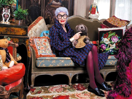 Iris Apfel, leyenda viva de la moda