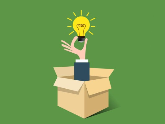 ¿Qué es pensar 'fuera de la caja'?