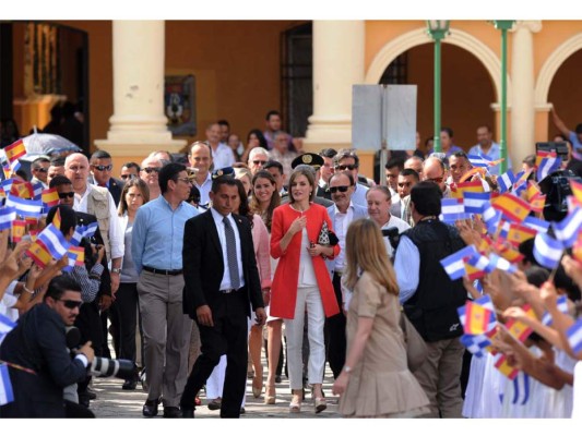 ¡Reina Letizia en Comayagua!