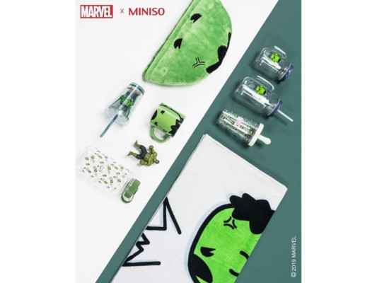 ¡Miniso tiene una línea completa de Los Vengadores! Los precios van entre 110 a 400 lempiras.