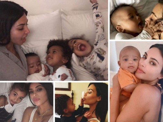 La vida de Kim Kardashian como mamá